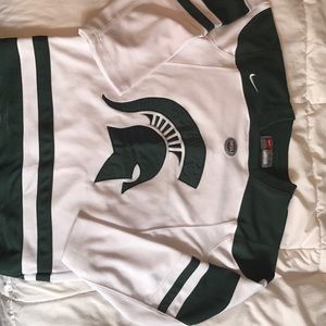 Women's nike MSU hockey jersey